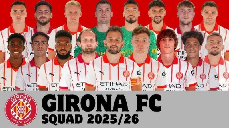 Girona đứng thứ 13 với 34 điểm sau 29 trận